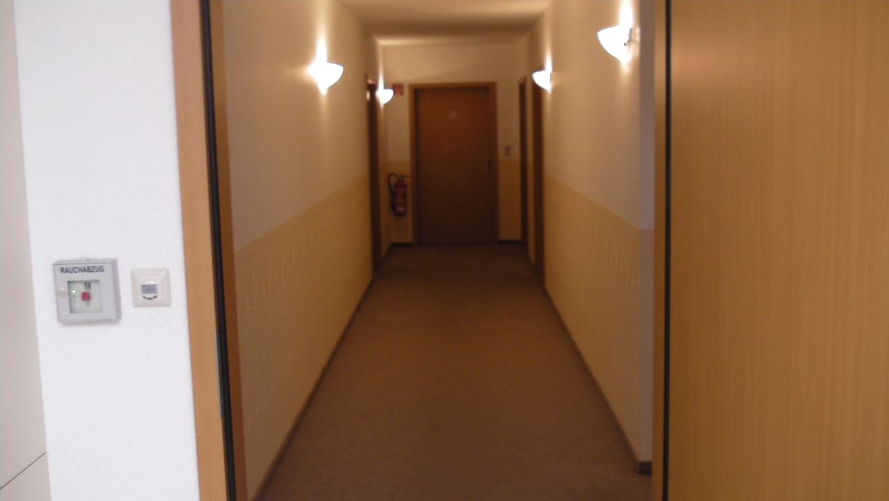 Gang zu den Zimmern Land-gut-Hotel Seeblick