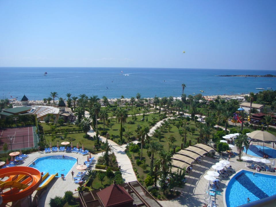 View from our balcony Saphir Resort & Spa