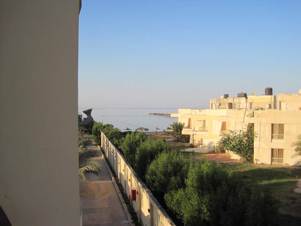 Blick vom Balkon Le Jardin Aqua Park Resort