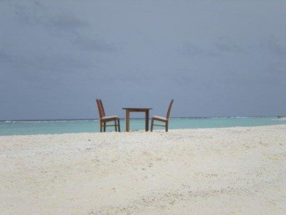 Landzunge der Insel Kuramathi Maldives