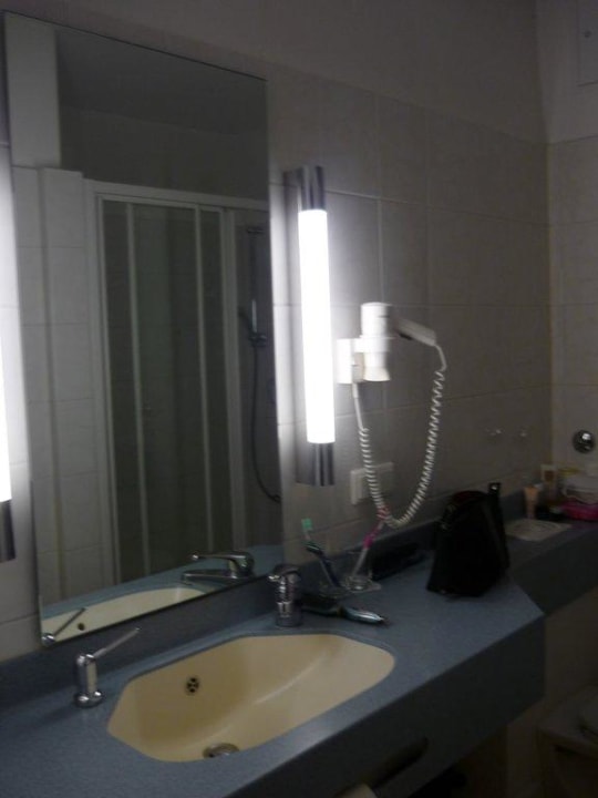 Badezimmer Brunnen Apartment-Hotel Hamburg Mitte