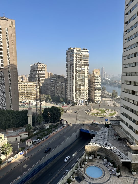 Ausblick Hotel Sheraton Kairo