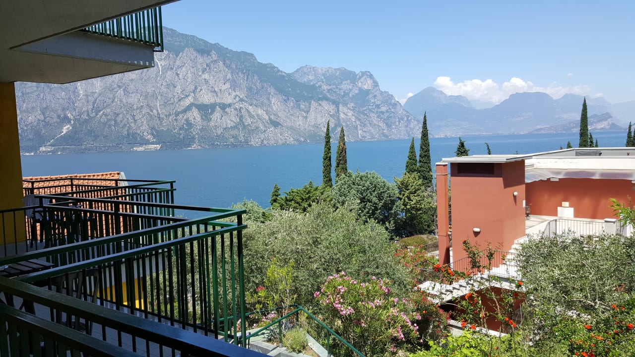 Ausbilck Balkon Hotel Sole