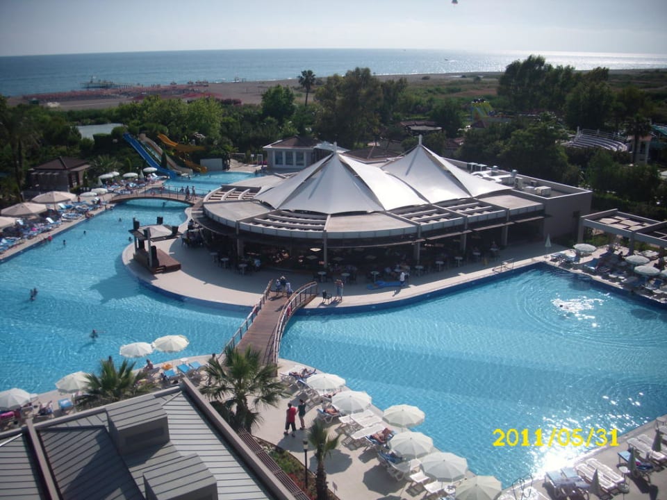 Blick aus dem Zimmer 1433 Sunis Elita Beach Resort & Spa