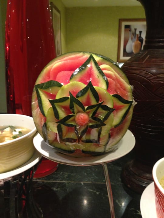 Büffet Malikia Resort Abu Dabbab