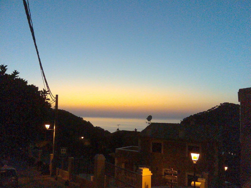 Sonnenuntergang Hotel Maristel