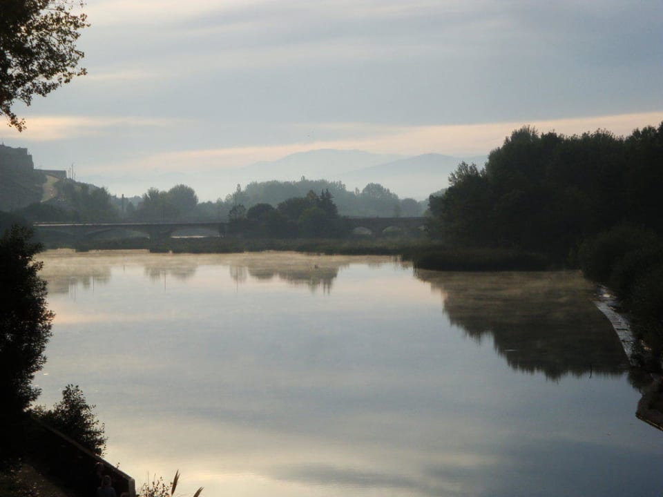 Aussicht von Zimmer 205 Hotel Molino del Agueda