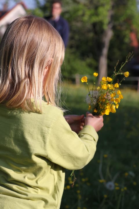 Ein kleiner Blumengruß Der kleine Bauernhof