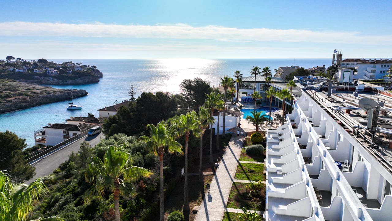 Ausblick Flipflop Cala Mandia