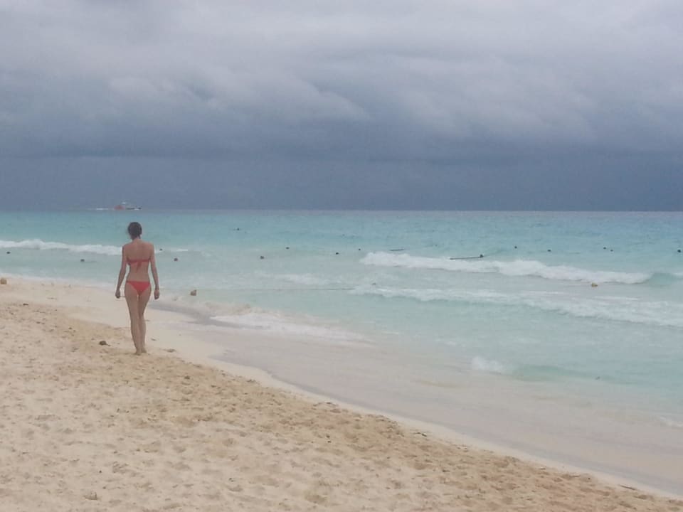 Toller strand - tolles Wasser Hotel Riu Playacar