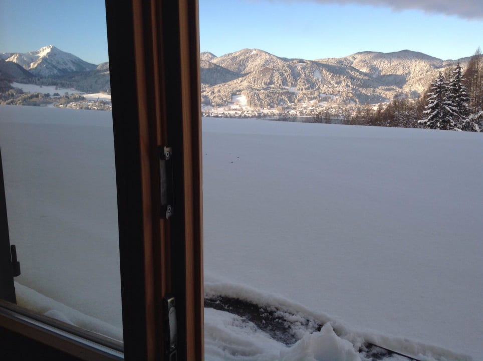 Blick aus unserem Schlafzimmer Der Westerhof - Hotel in Tegernsee