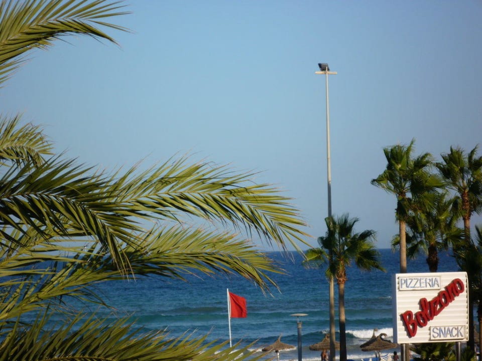 Ausblick vom Zimmer Hipotels Mediterraneo Club
