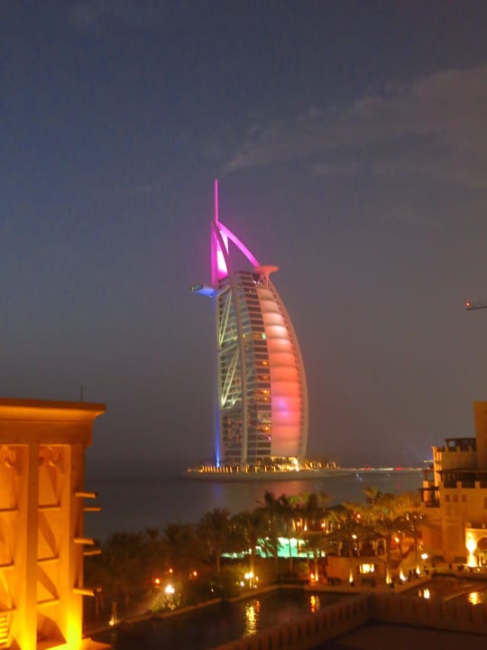 Ausblick von Balkon des Zimmers Jumeirah Mina Al Salam