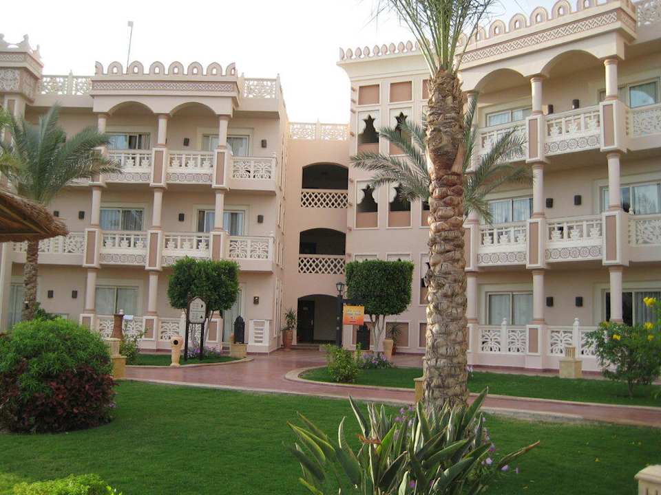 Blick auf die Zimmer Pickalbatros Palace Resort
