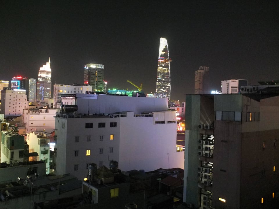 Aussicht bei Nacht Sanouva Hotel