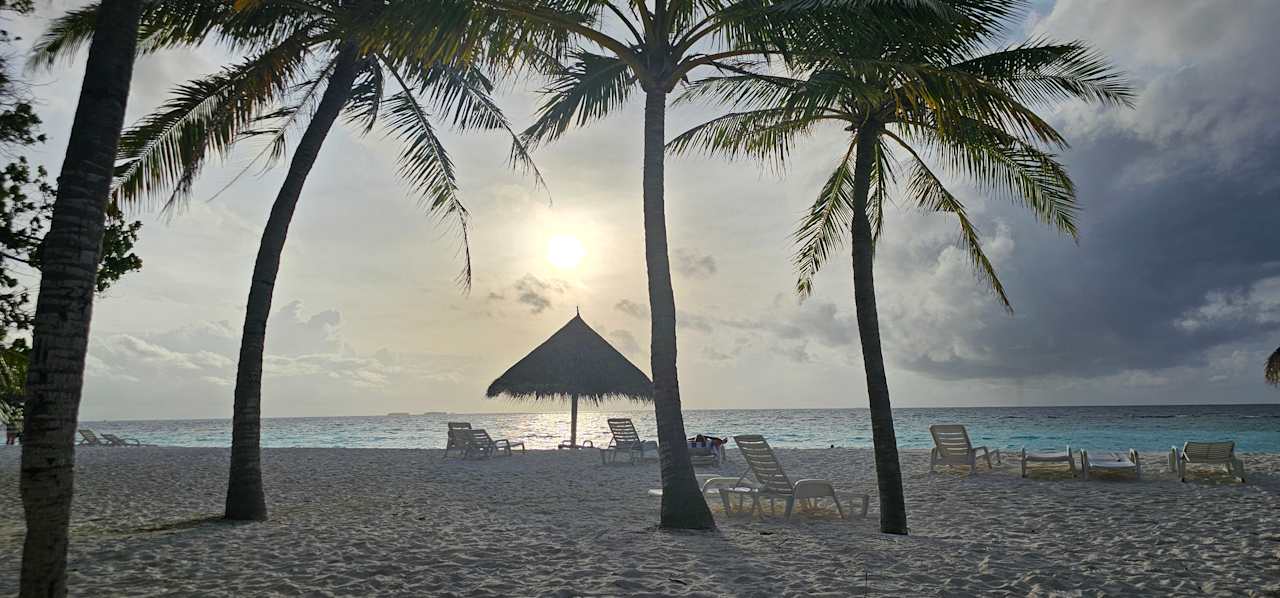 Ausblick Thulhagiri Island Resort