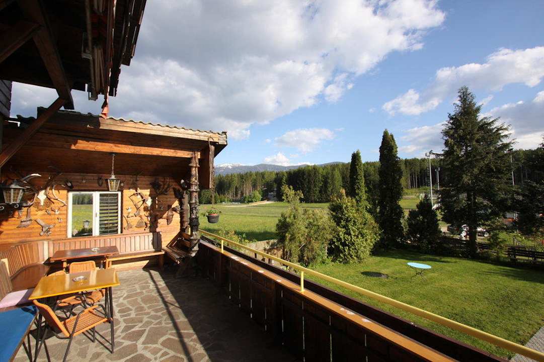Blick von der Terrasse Hotel Edy Gasthof