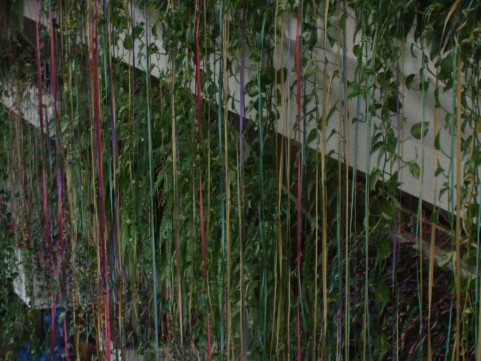 Silvester Luftschlangen im Foyer Hotel Grand Teguise Playa