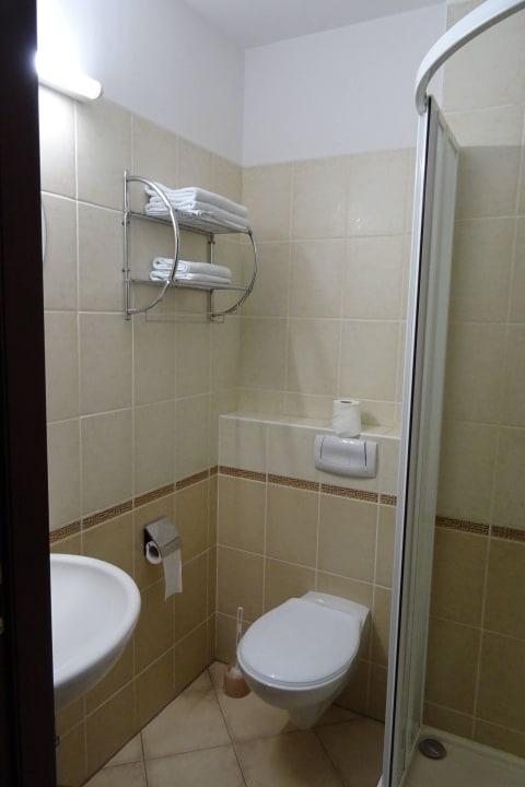 Bad mit Dusche Hotel żuławy
