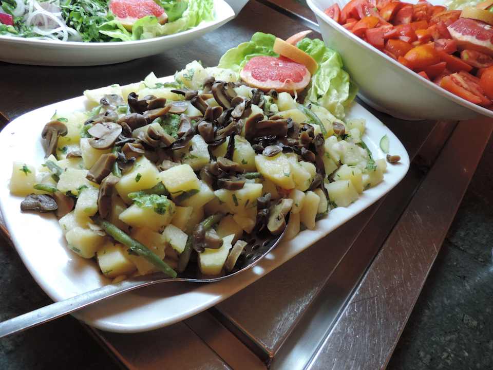 Vorspeisen und Salate Mahdia Beach & Aquapark