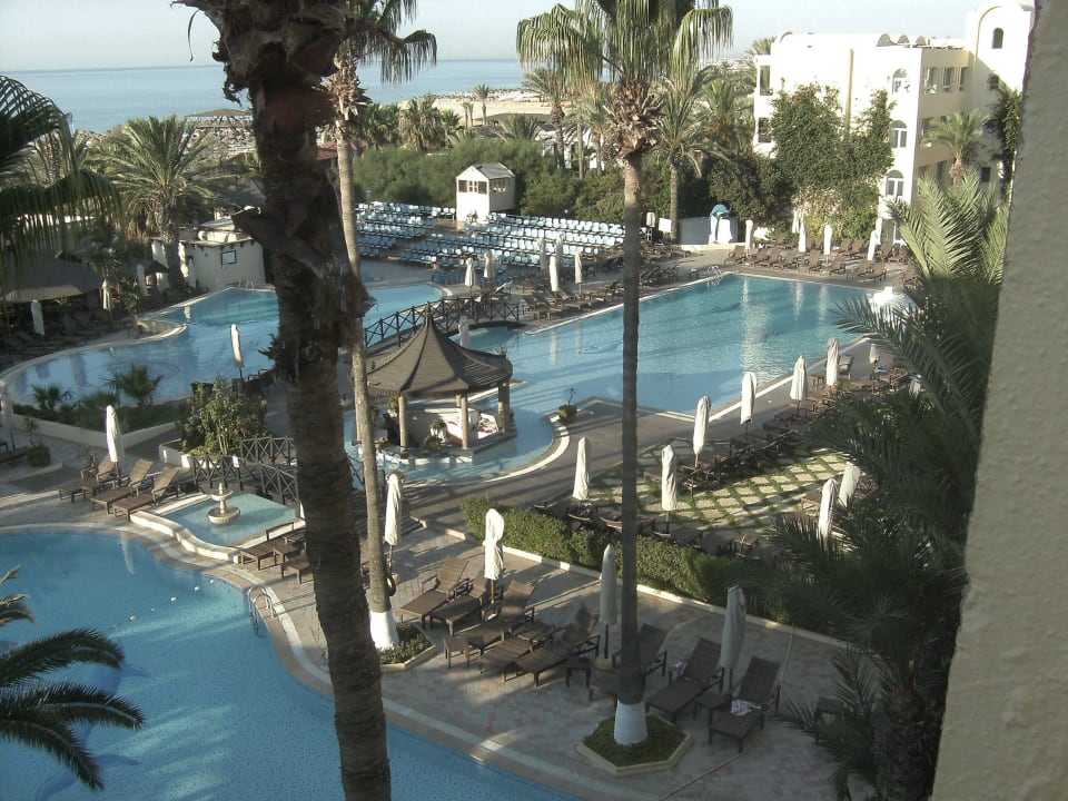 Vom Balkon... Hotel Paradis Palace