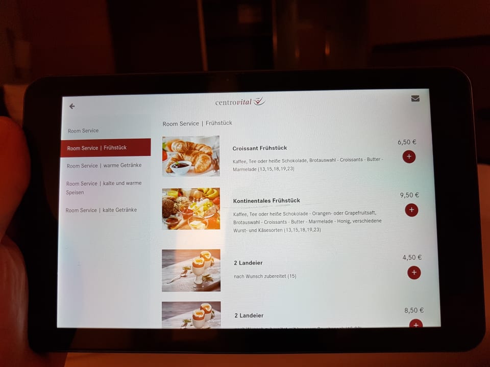 Sonstiges centrovital Hotel Berlin