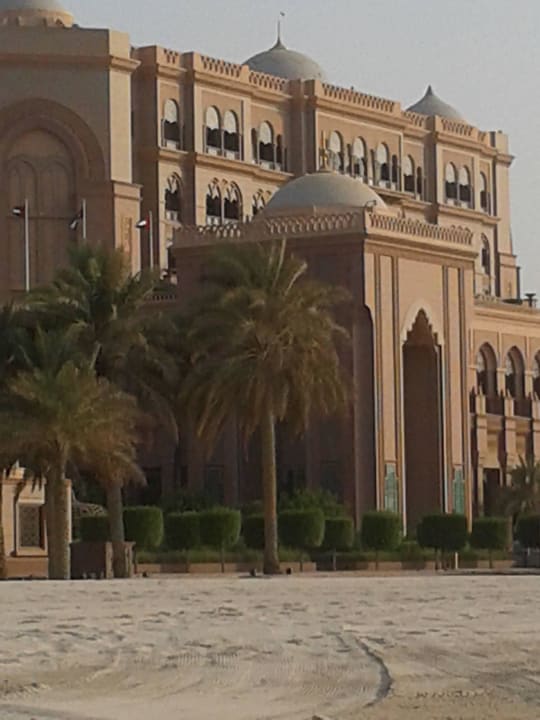 Ansicht vom Meer Emirates Palace Mandarin Oriental