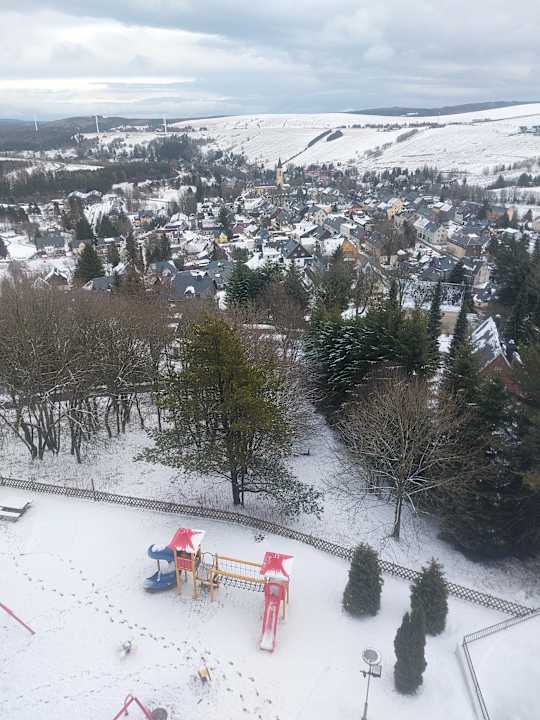 Ausblick AHORN Hotel Am Fichtelberg
