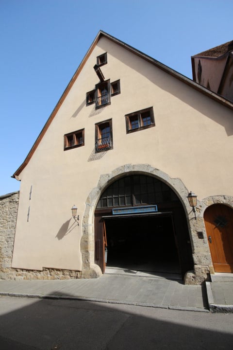 Garageneinfahrt Hotel BurgGartenpalais