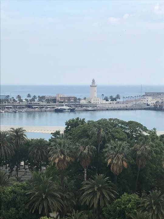 Zimmerausblick Hotel Ac Malaga Palacio