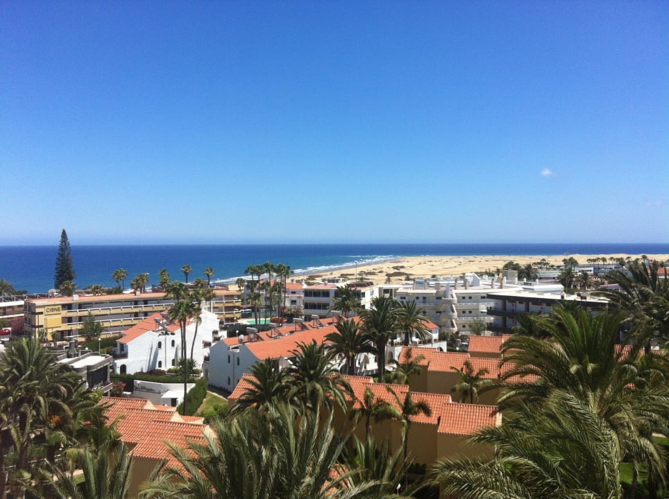 Blick vom Balkon Hotel Riu Palace Palmeras