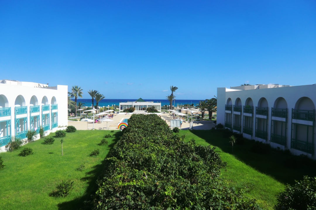 Blick vom Hauptrestaurant  Hotel El Mouradi Cap Mahdia