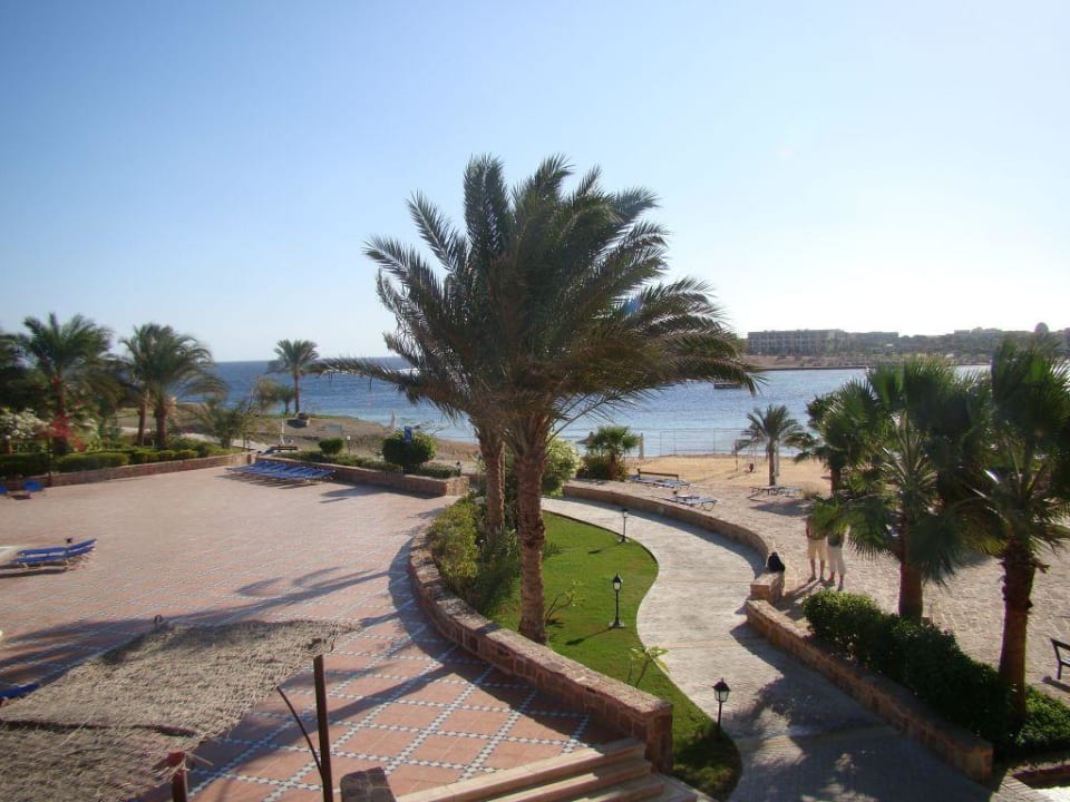 Blick von der Restaurantterrasse Steigenberger Coraya Beach - Adults only