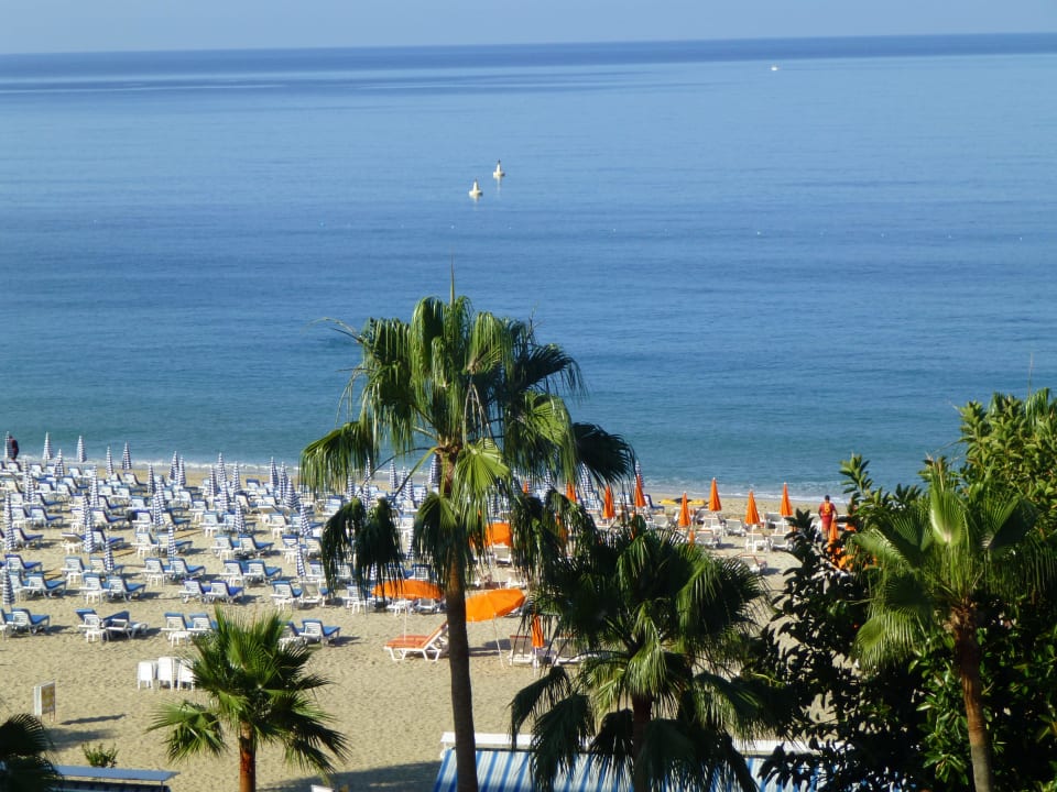 Ausblick vom kleinen Balkon Hotel Savk
