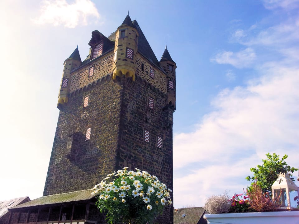Ausblick Ferienanlage Historisches Genoveva Gemach