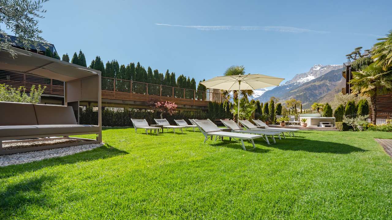 Gartenanlage Hotel Alpenhof