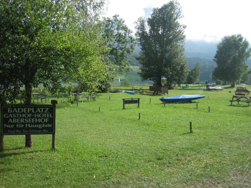 Nicht über den Zaun laufen Hotel Aberseehof