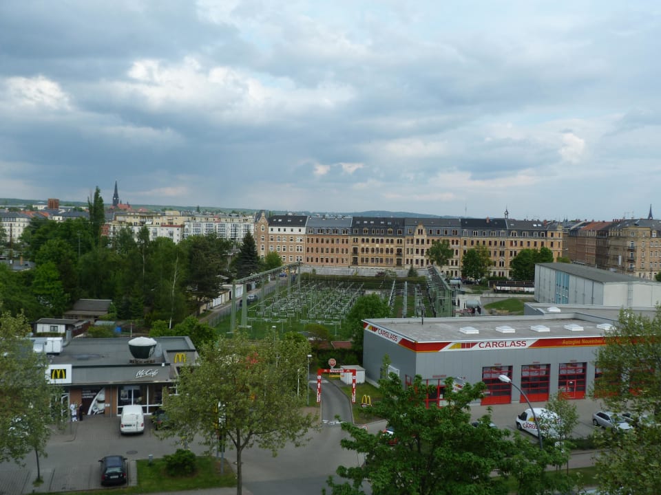 Ausblick aus dem Zimmer NH Dresden Neustadt
