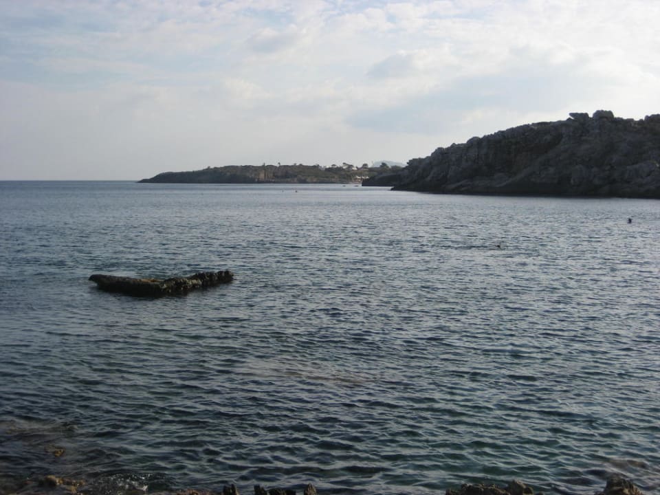 Bucht mit traumhaften Blick auf Faleraki Hotel Kalithea Horizon Royal