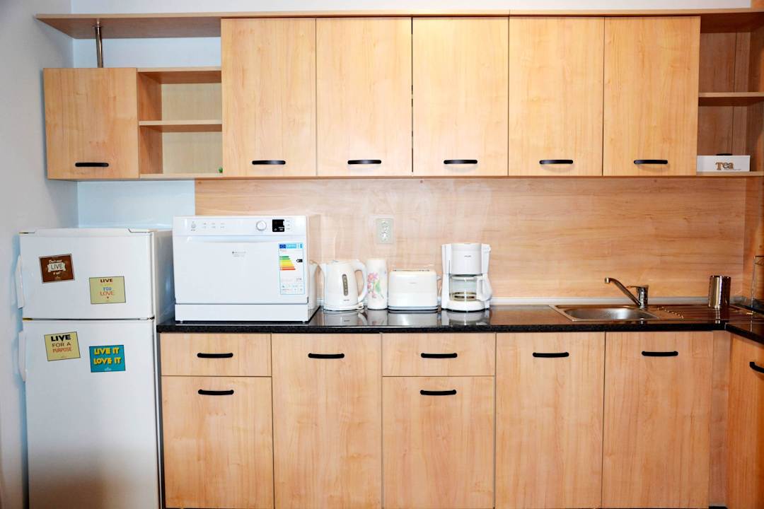Fully equipped kitchen Varna Inn Sea Park  Apartments