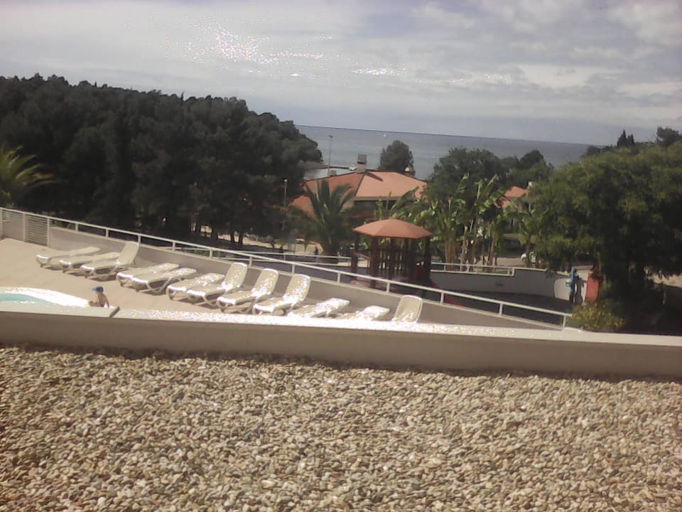 Blick vom Zimmer  Hotel Albatros Plava Laguna