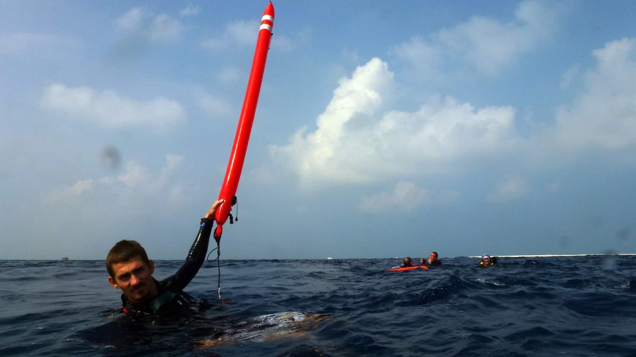 Beim Tauchen mit Ludwig Kuredu Island Resort & Spa