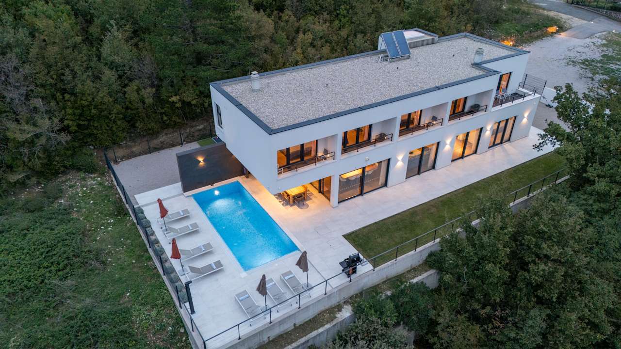 Außenansicht Villa Adria Blue