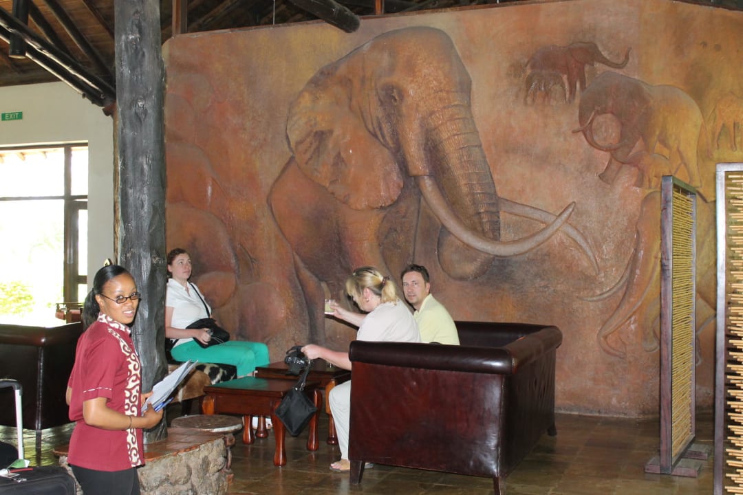 Lobby Ol Tukai Lodge