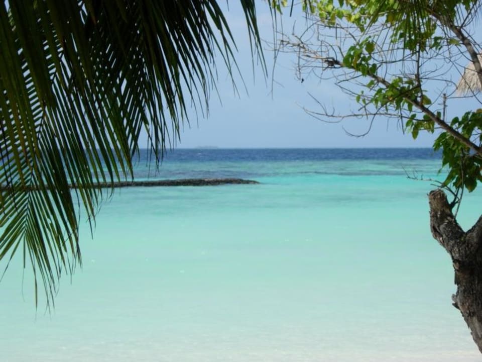 Blick auf das Meer Baros Maldives Resort