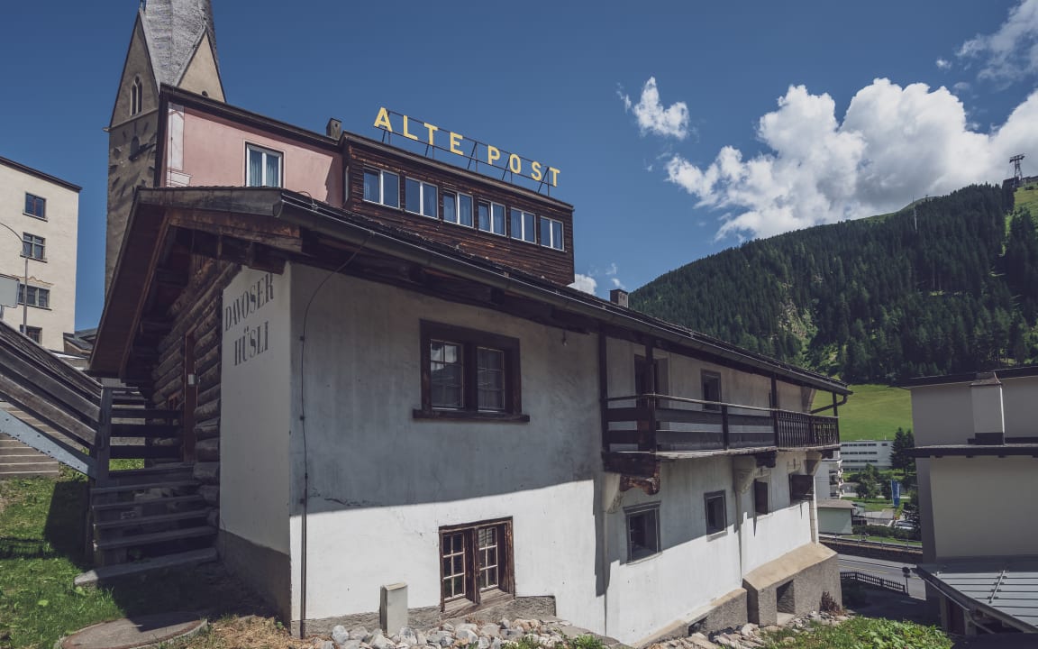 Außenansicht Hotel Davoser Hüsli