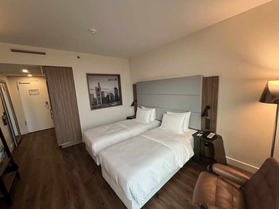 Zimmer Radisson Blu Hotel Frankfurt