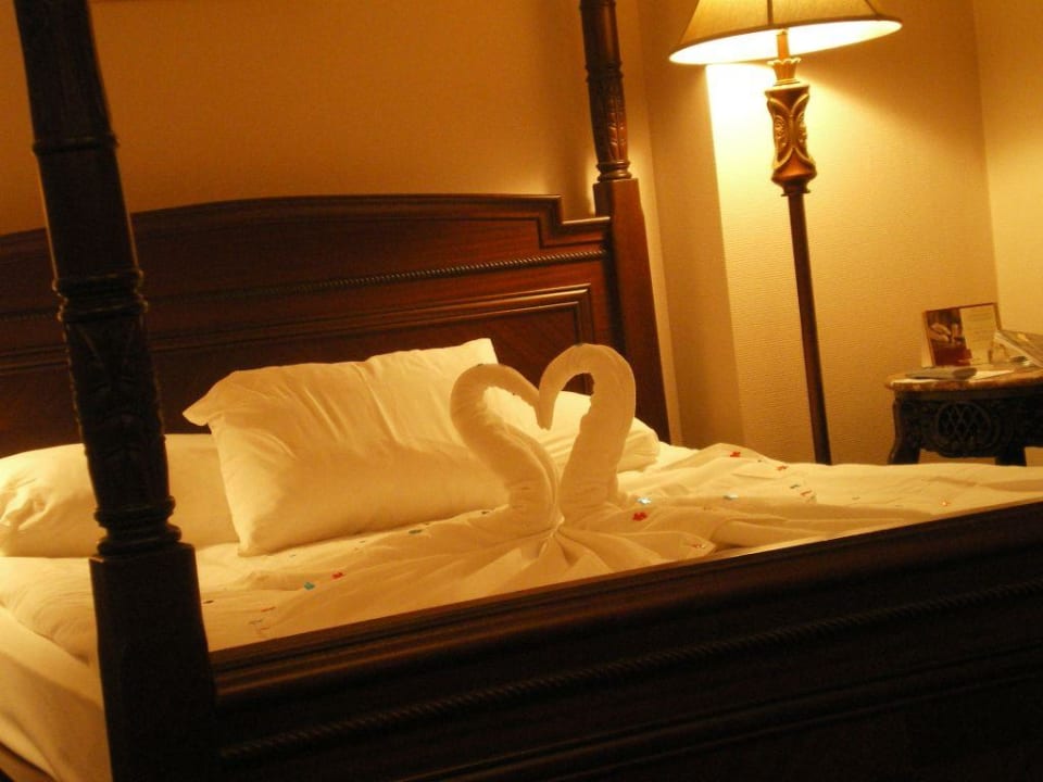 Handtuchkunst des Zimmerservice Hotel Delphin Palace