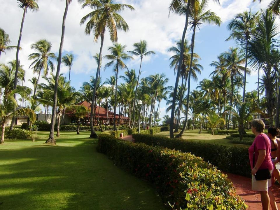 Weg zum Strandrestaurant Areciffe Grand Palladium Select Bávaro Resort & Spa