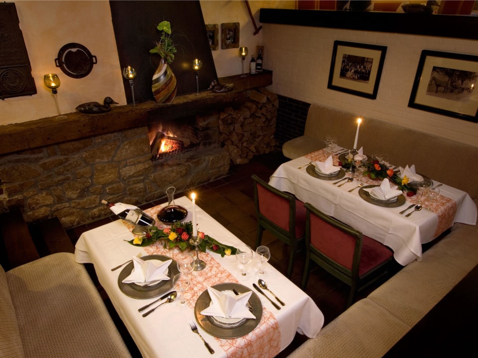 Gemütlichkeit am Kamin... Landhotel Der Schwallenhof